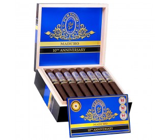 10th ANNIVERSARY BOX-PRESSED - MADURO